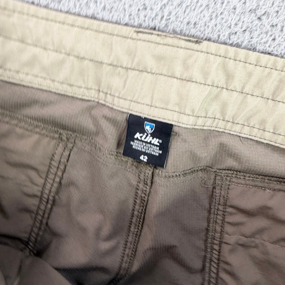 KUHL Silencr Kargo Short Mens 42 Brown Reflex Softshell Hiking 5230 - Picture 8 of 11